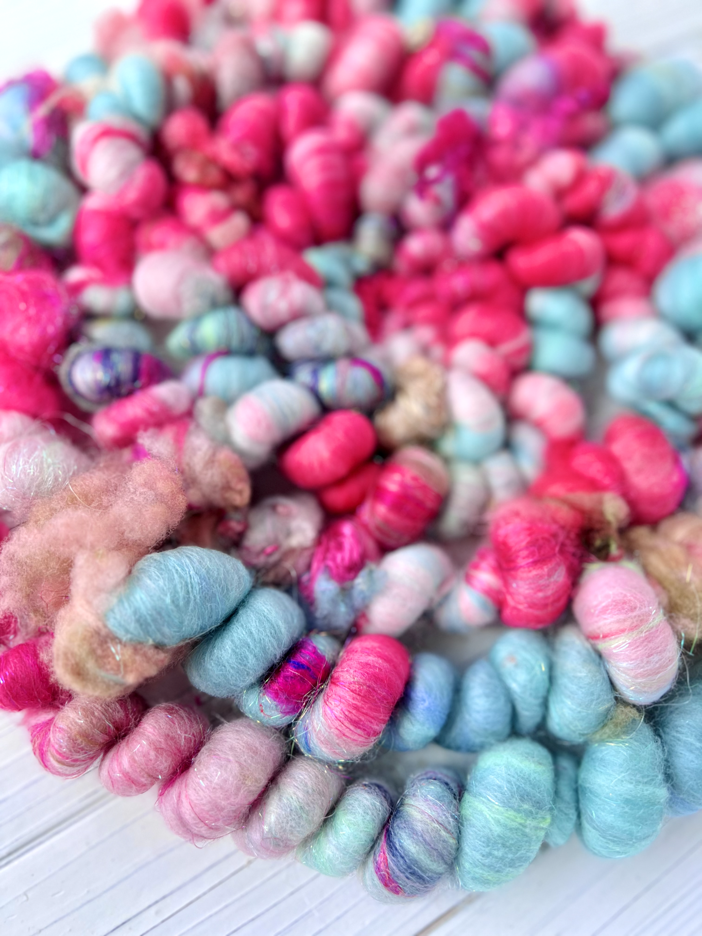 "Hidden Corridor" Coiled Art Yarn