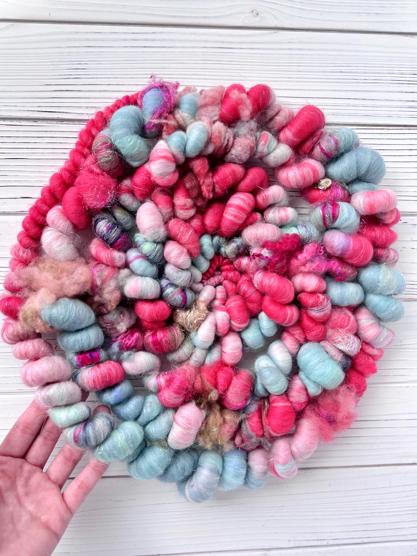 "Hidden Corridor" Coiled Art Yarn