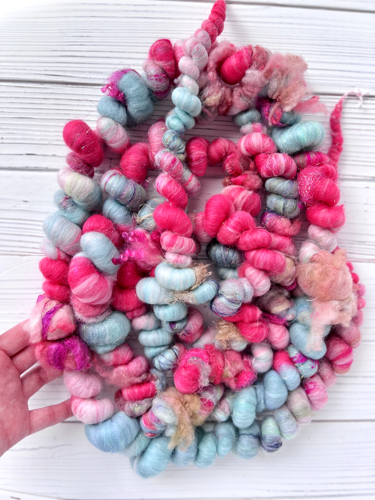 "Hidden Corridor" Coiled Art Yarn