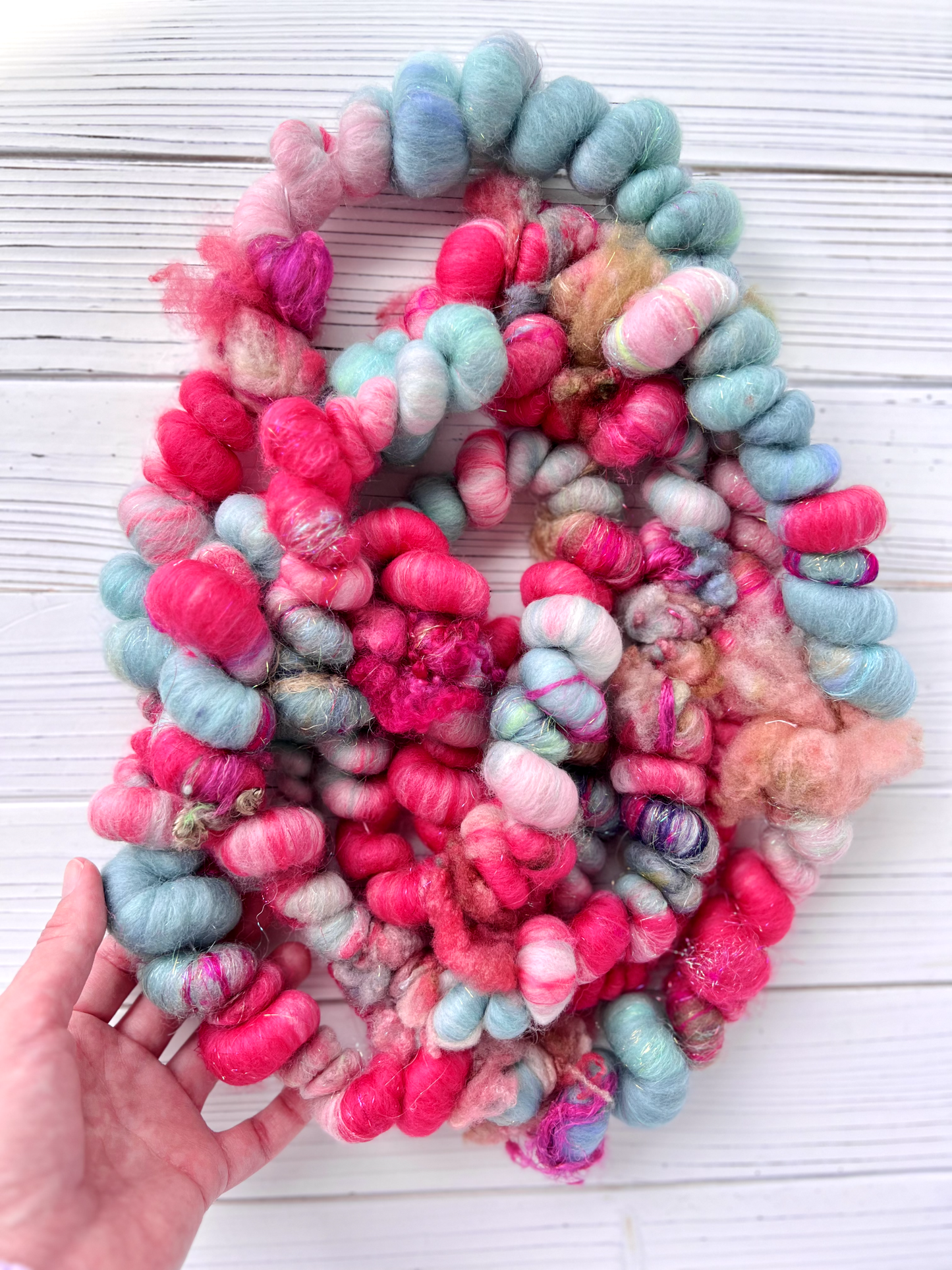 "Hidden Corridor" Coiled Art Yarn
