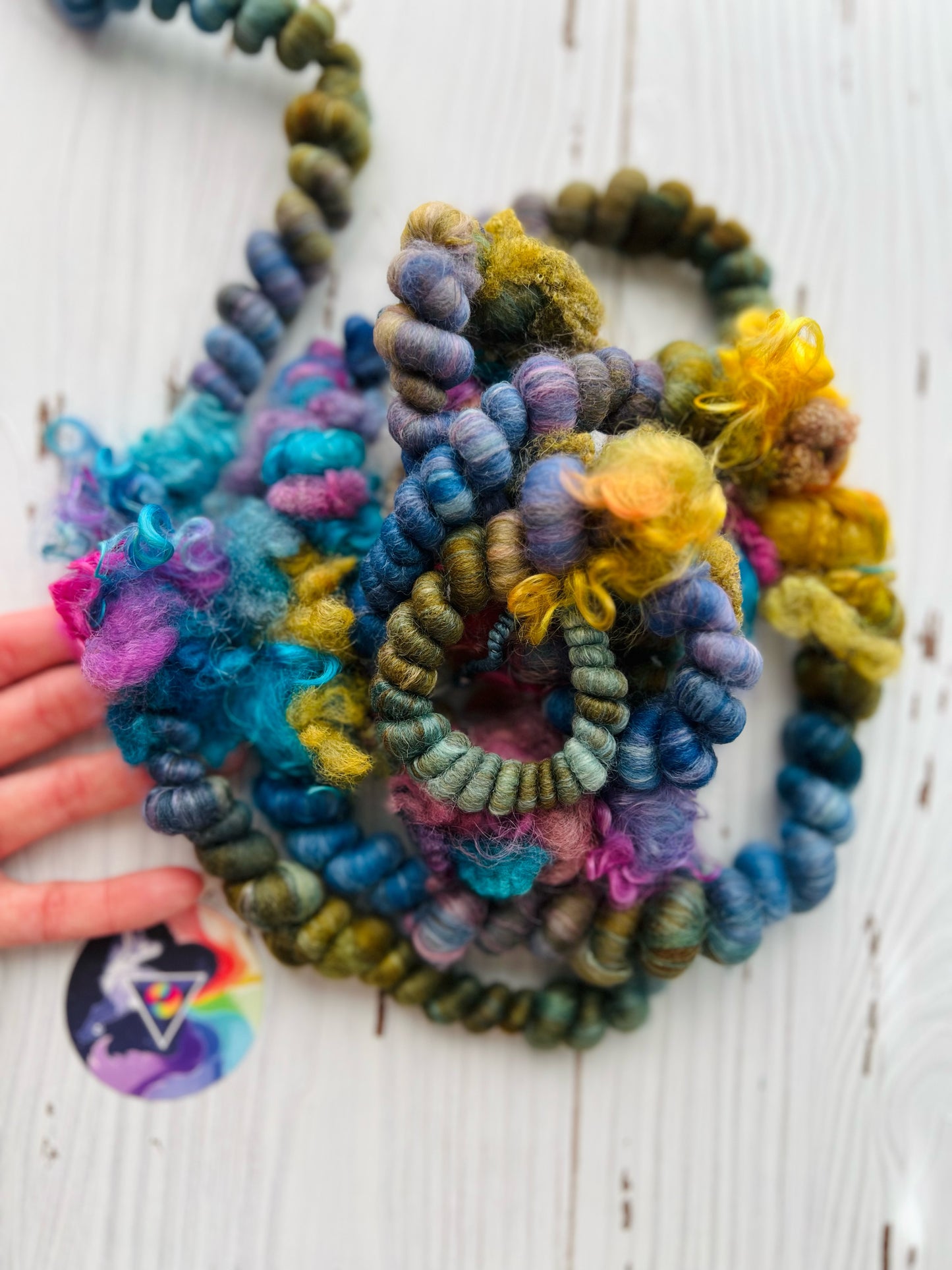 "Glass Boat" Corespun Coil Mini Yarn (A)