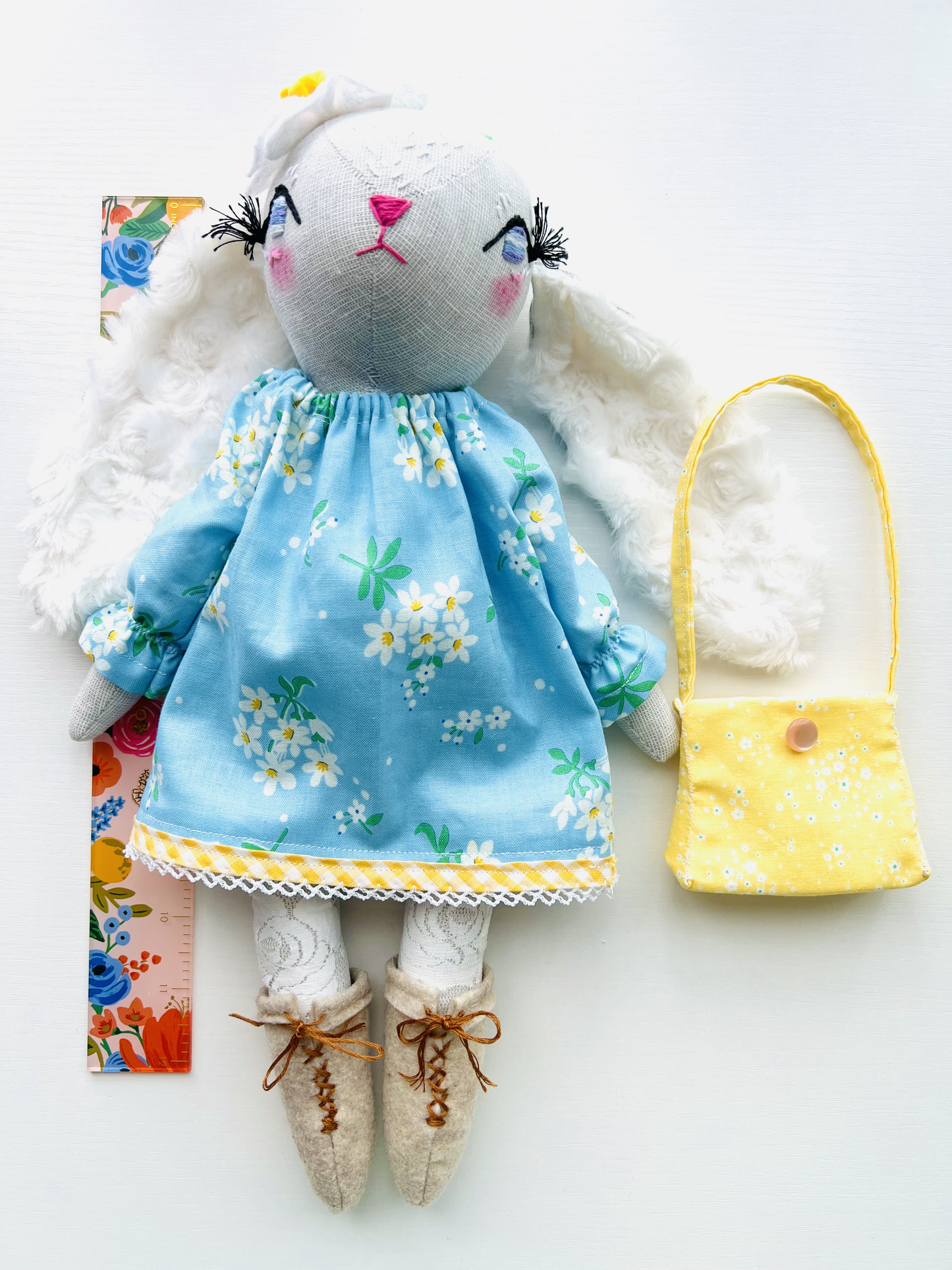 "Genevieve" the Bunny - Heirloom Doll