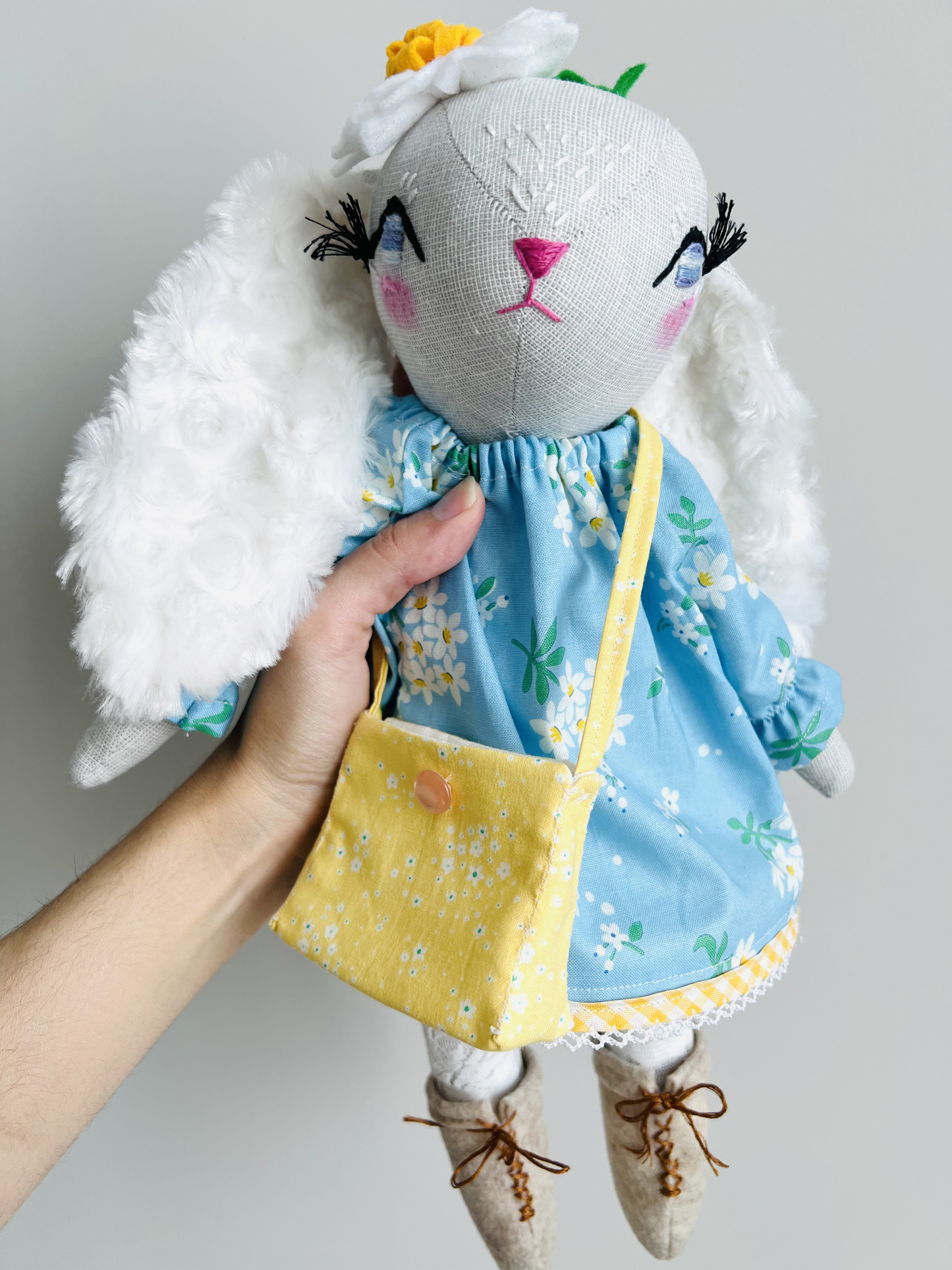 "Genevieve" the Bunny - Heirloom Doll