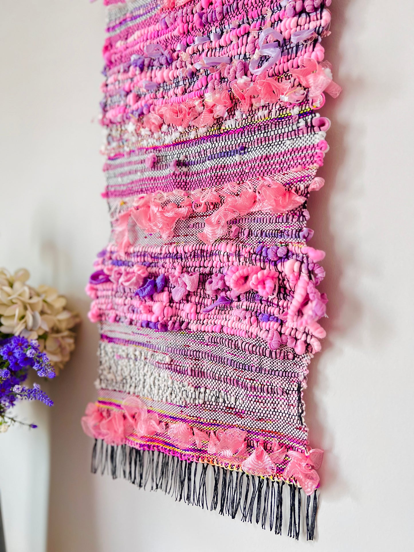 “Coneflower Dreams” Wall Hanging