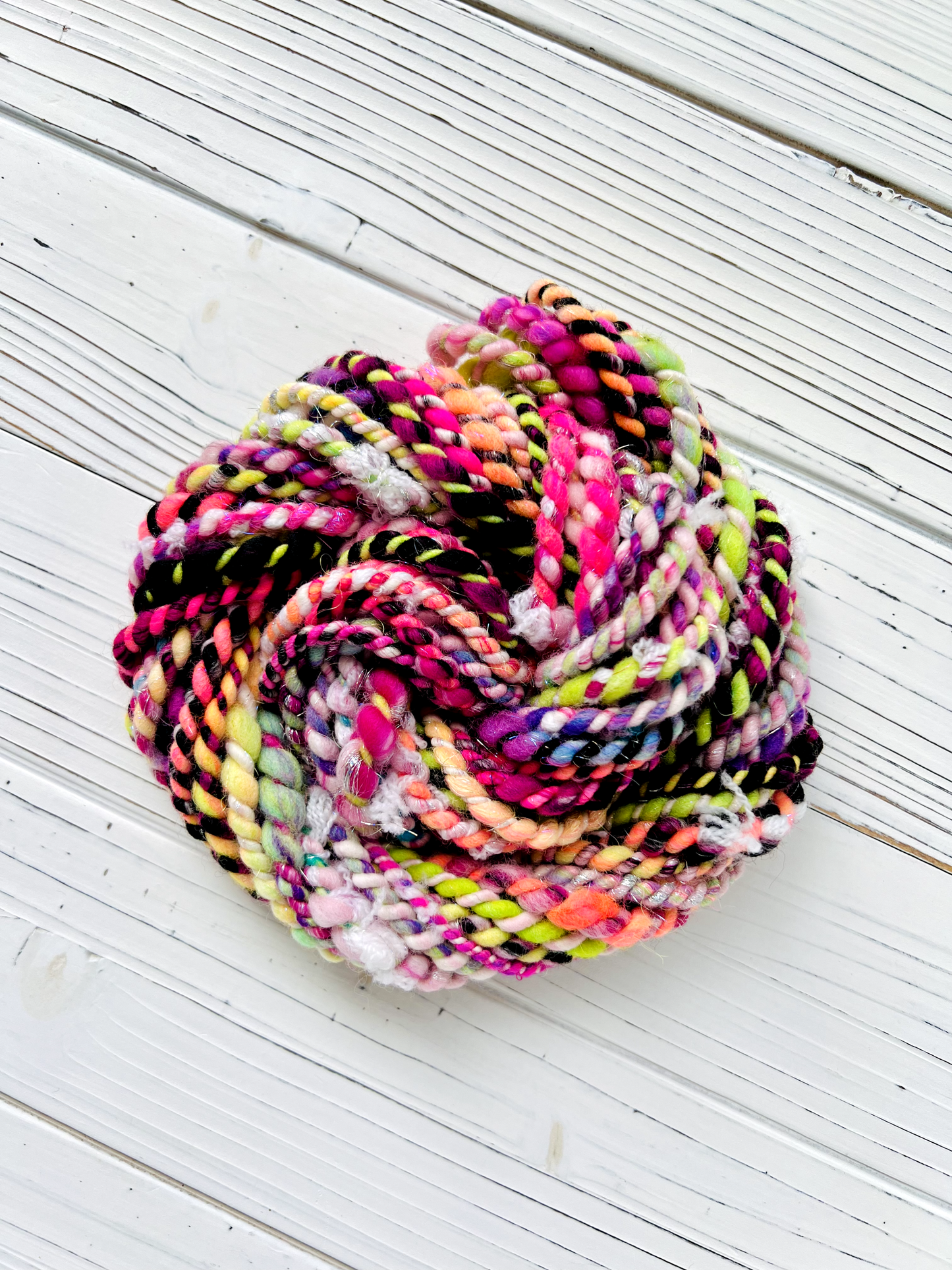"Split Personality" #2 Bulky Two Ply Art Yarn Mini