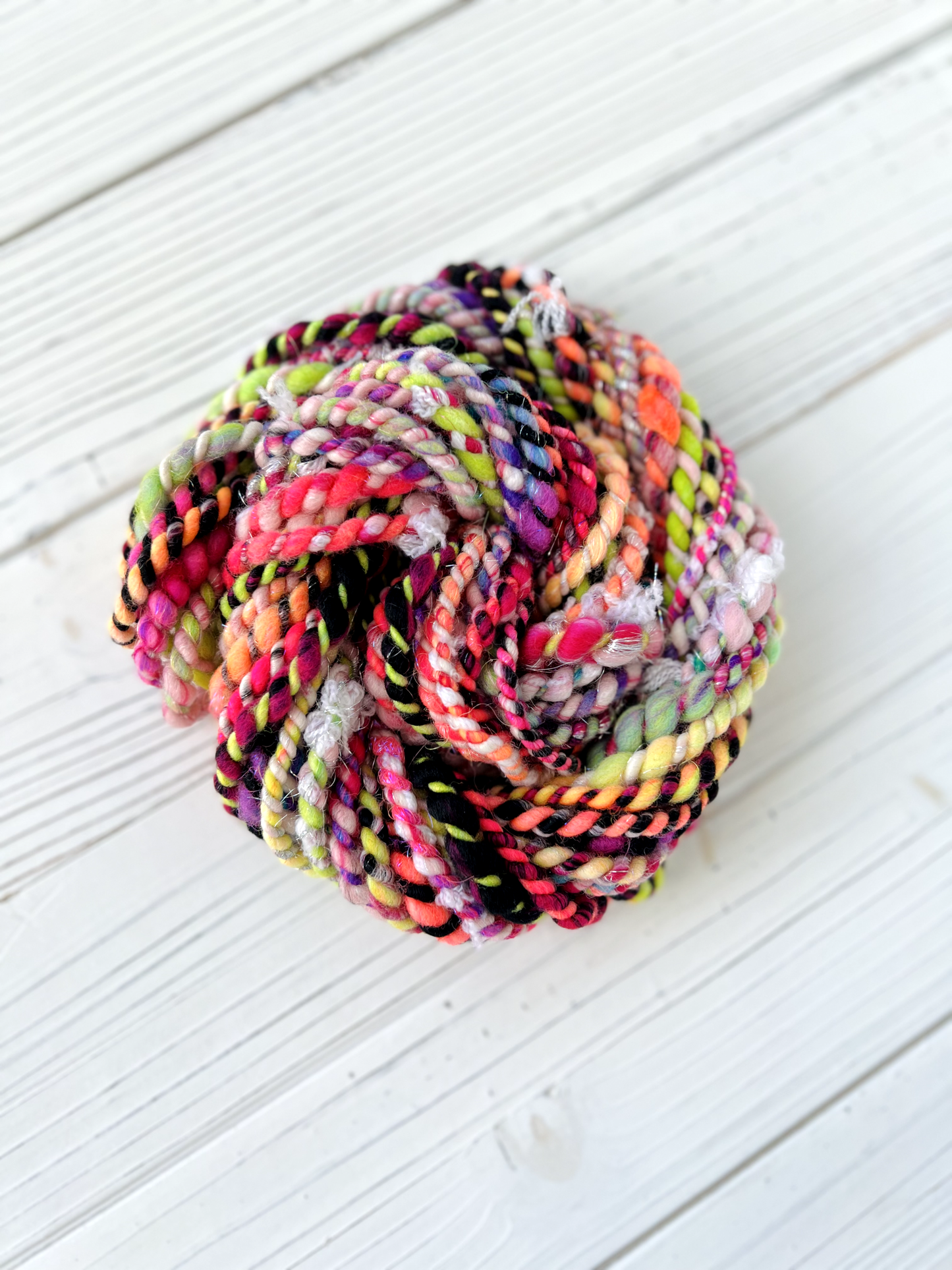 "Split Personality" #2 Bulky Two Ply Art Yarn Mini