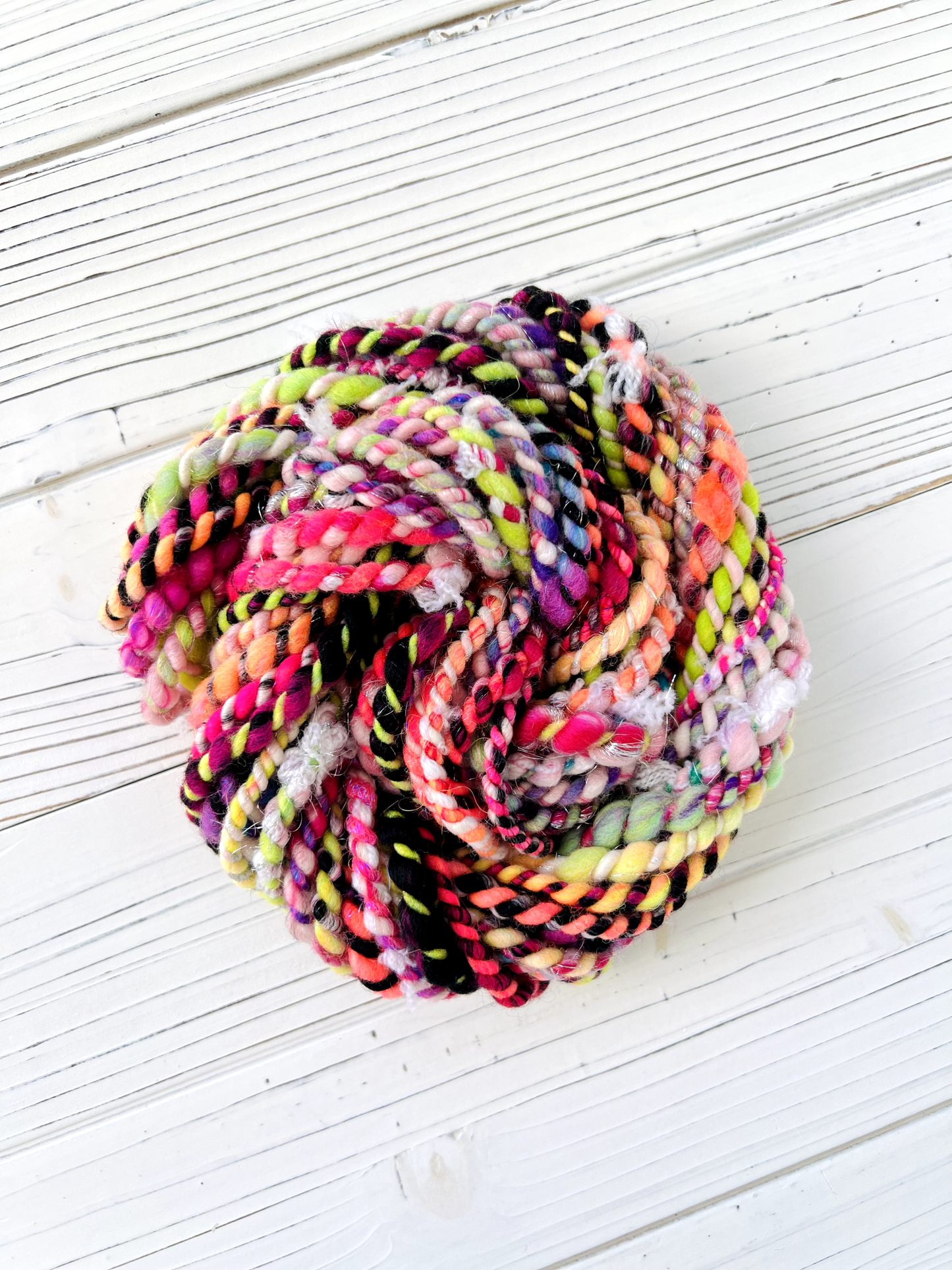 "Split Personality" #2 Bulky Two Ply Art Yarn Mini