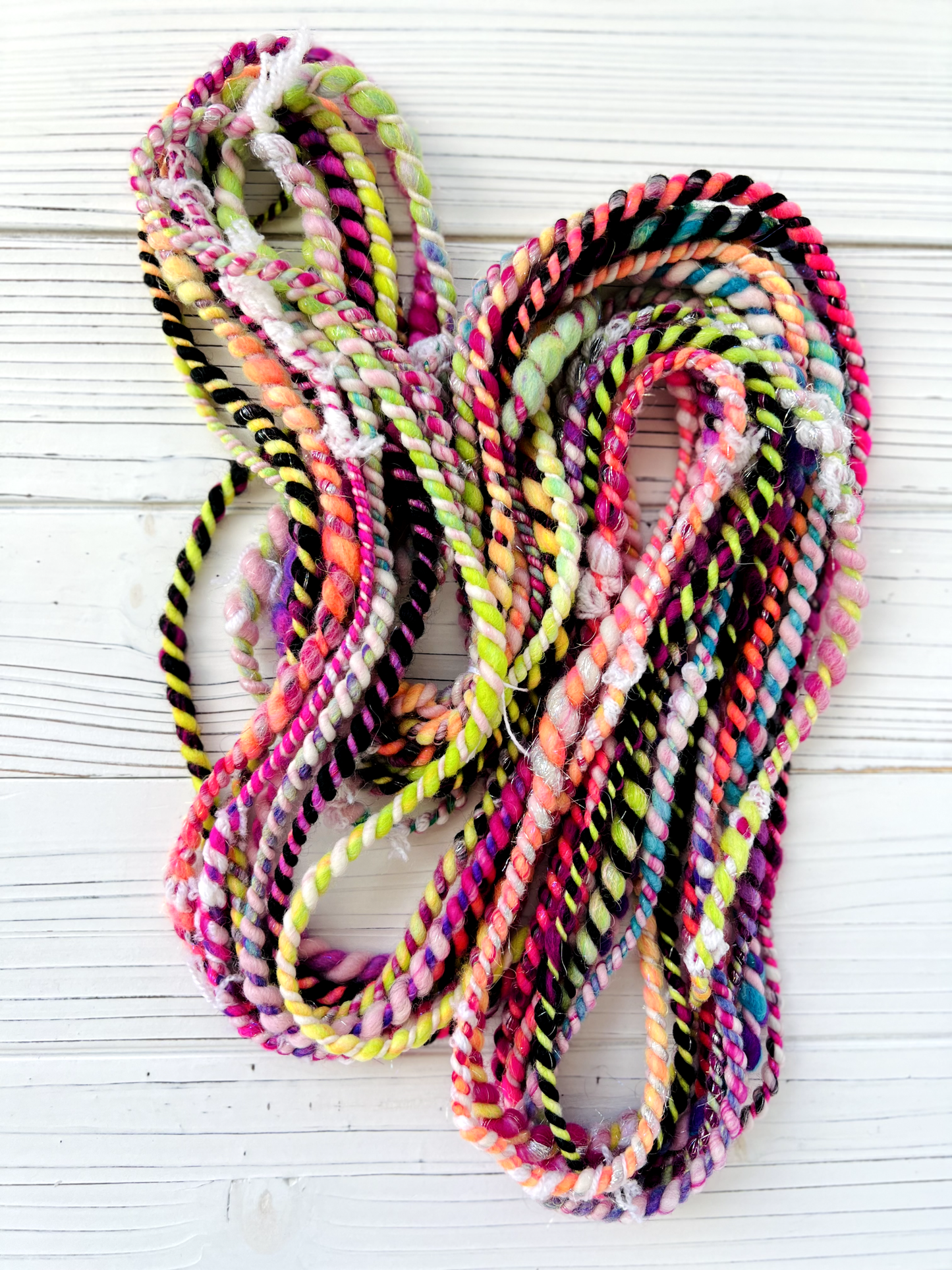 "Split Personality" #2 Bulky Two Ply Art Yarn Mini