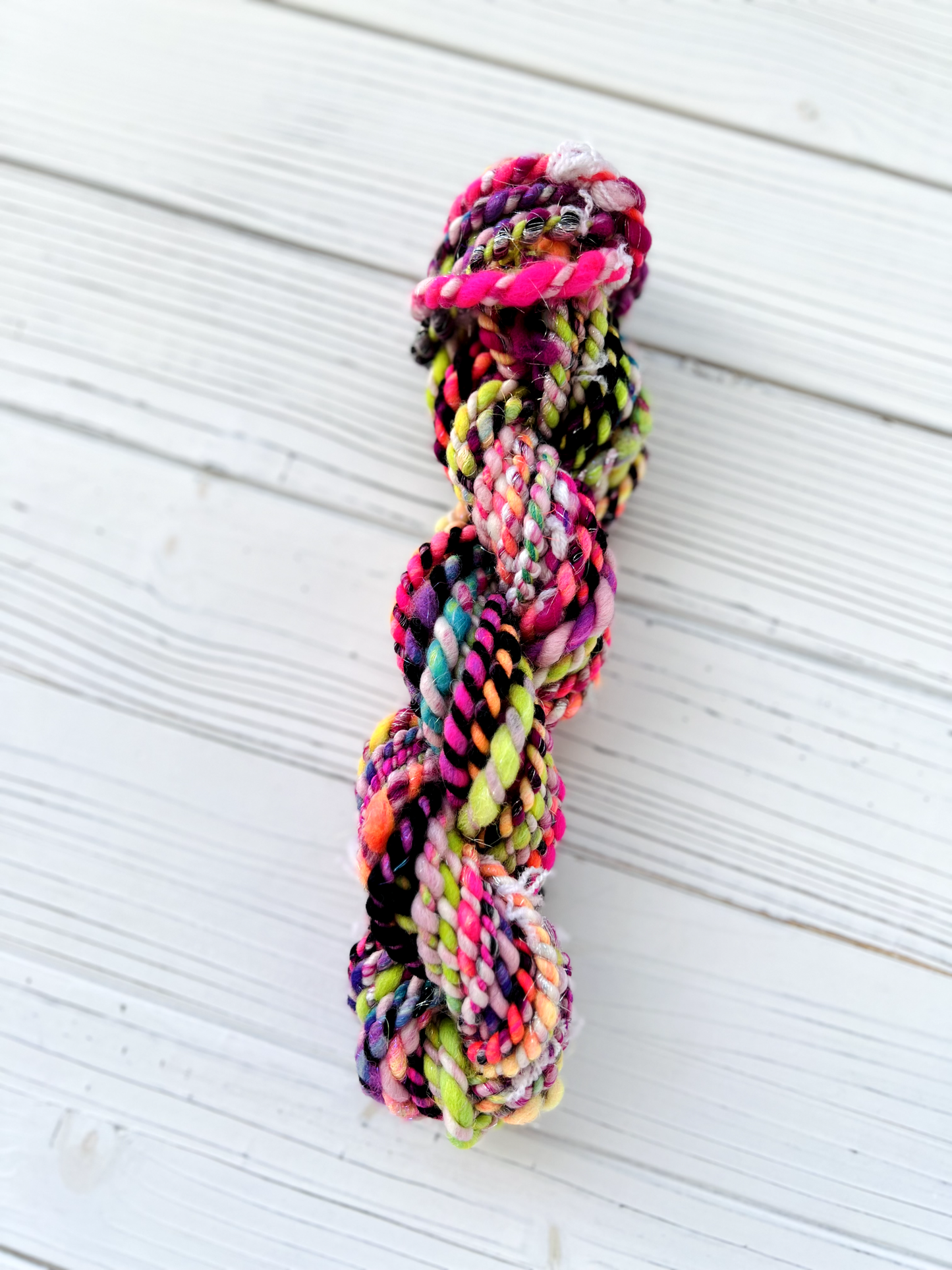 "Split Personality" #2 Bulky Two Ply Art Yarn Mini