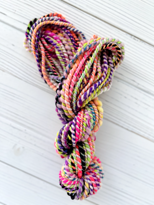 "Split Personality" #1 Bulky Two Ply Art Yarn