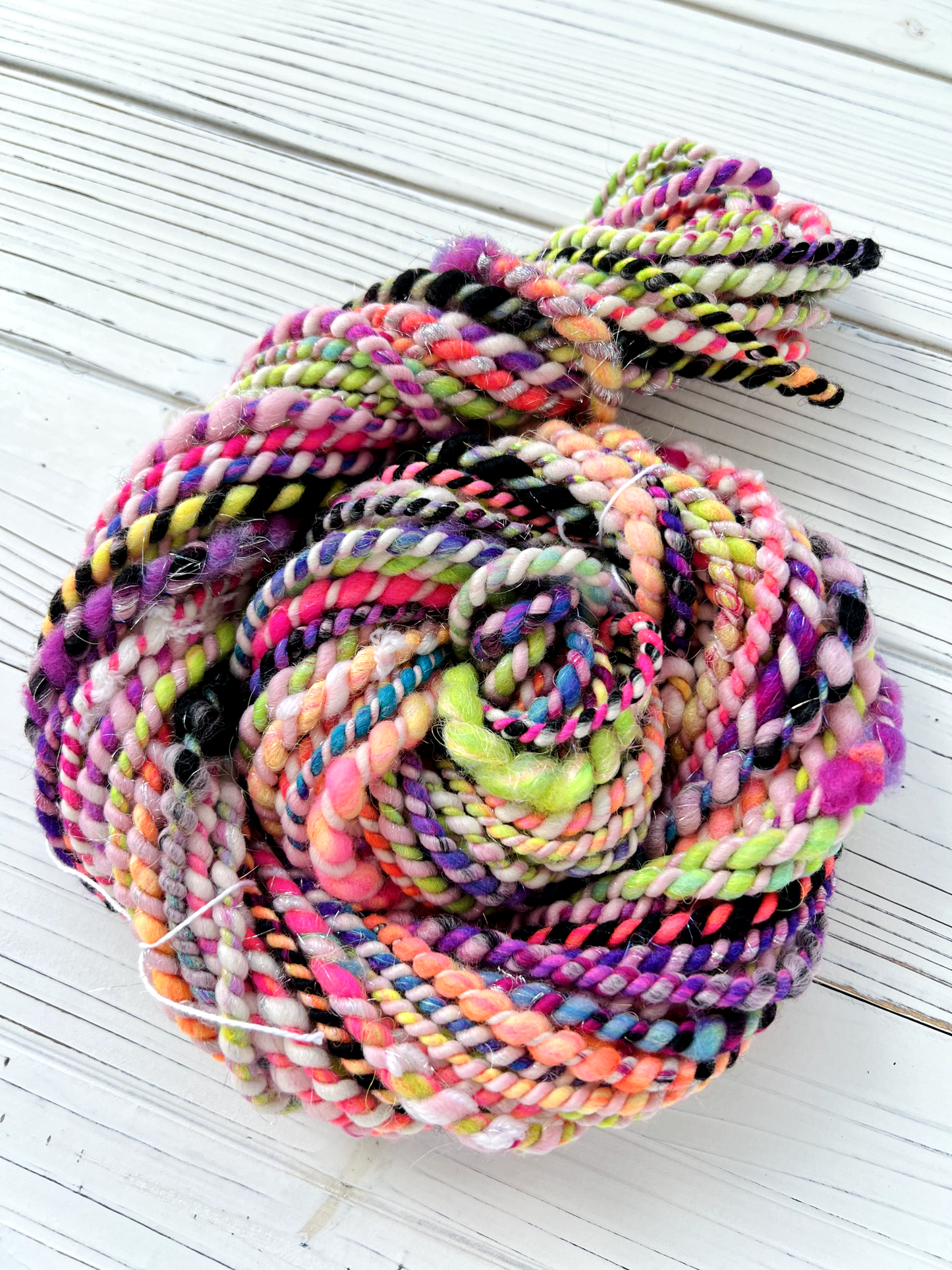 "Split Personality" #1 Bulky Two Ply Art Yarn