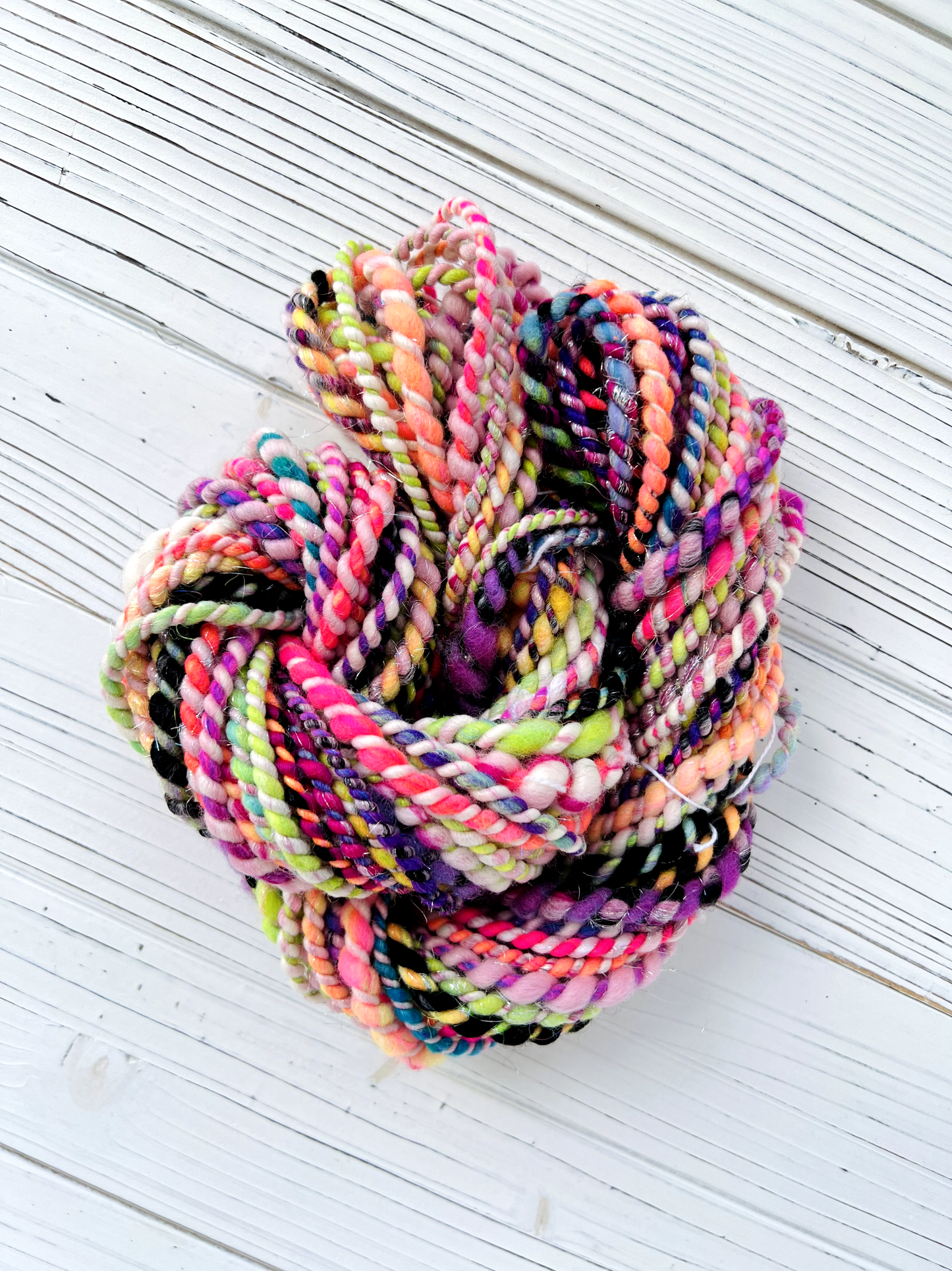 "Split Personality" #1 Bulky Two Ply Art Yarn