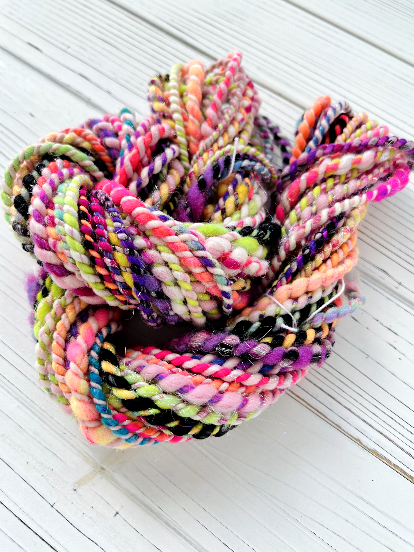 "Split Personality" #1 Bulky Two Ply Art Yarn