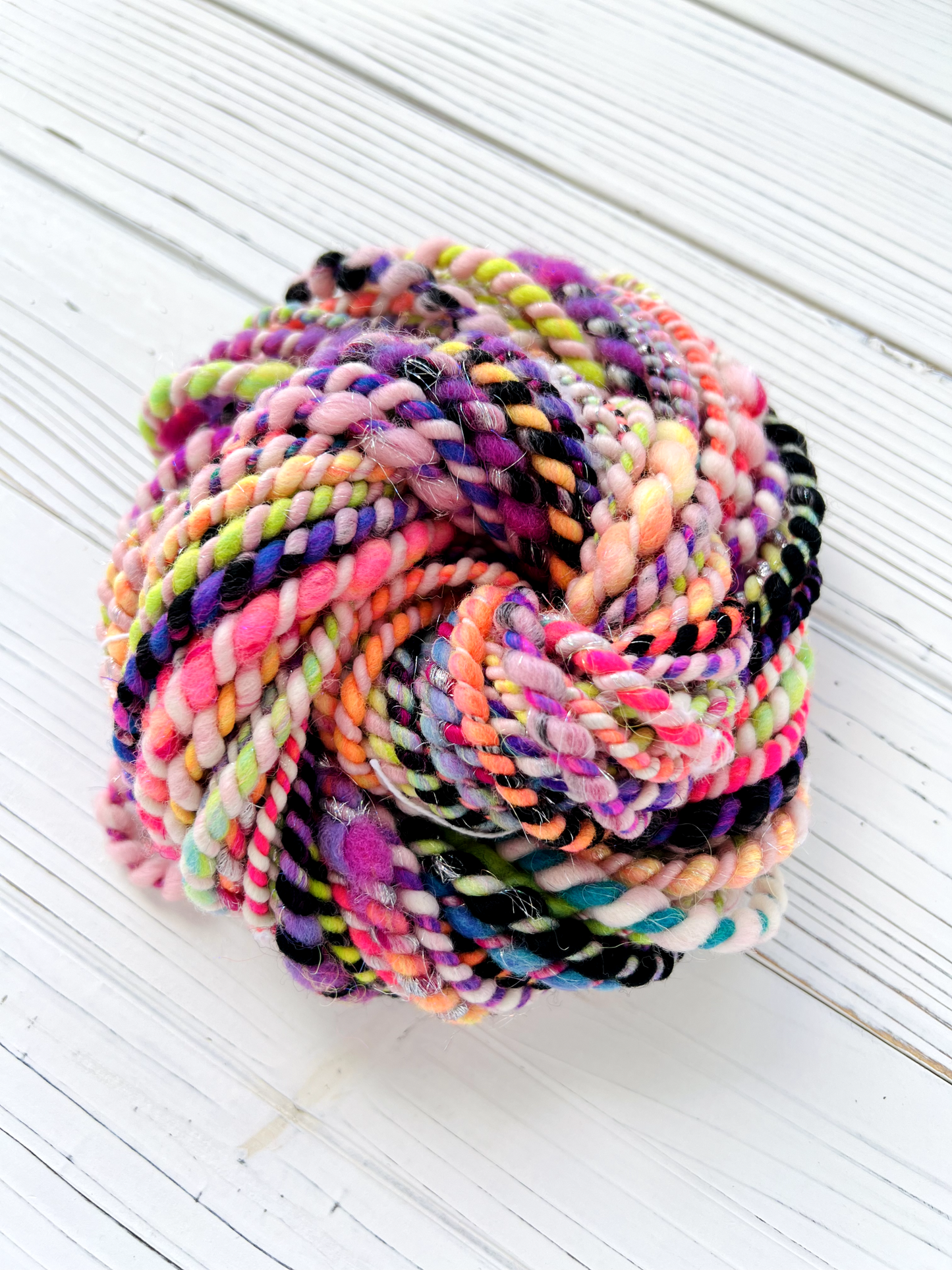 "Split Personality" #1 Bulky Two Ply Art Yarn