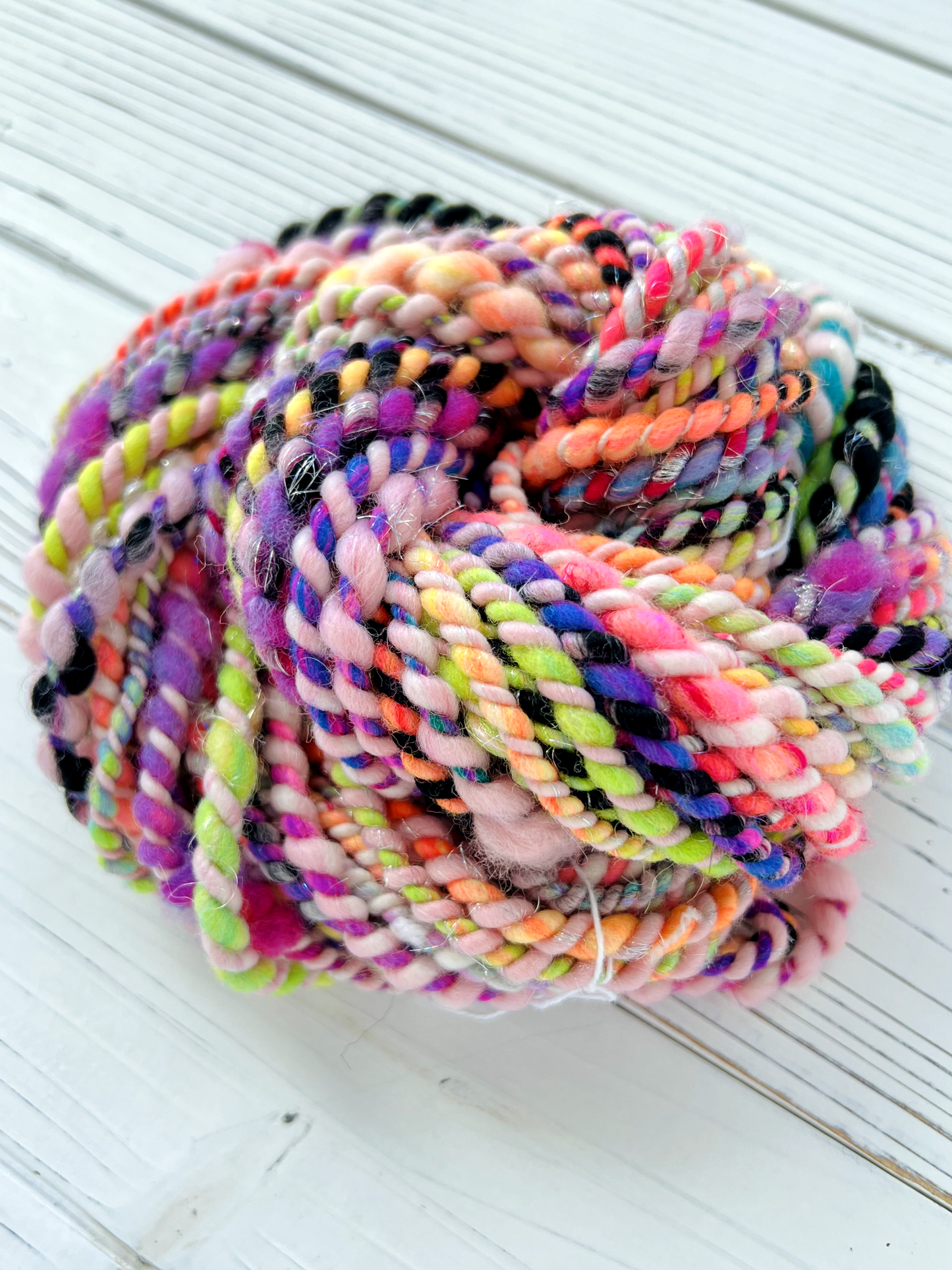 "Split Personality" #1 Bulky Two Ply Art Yarn