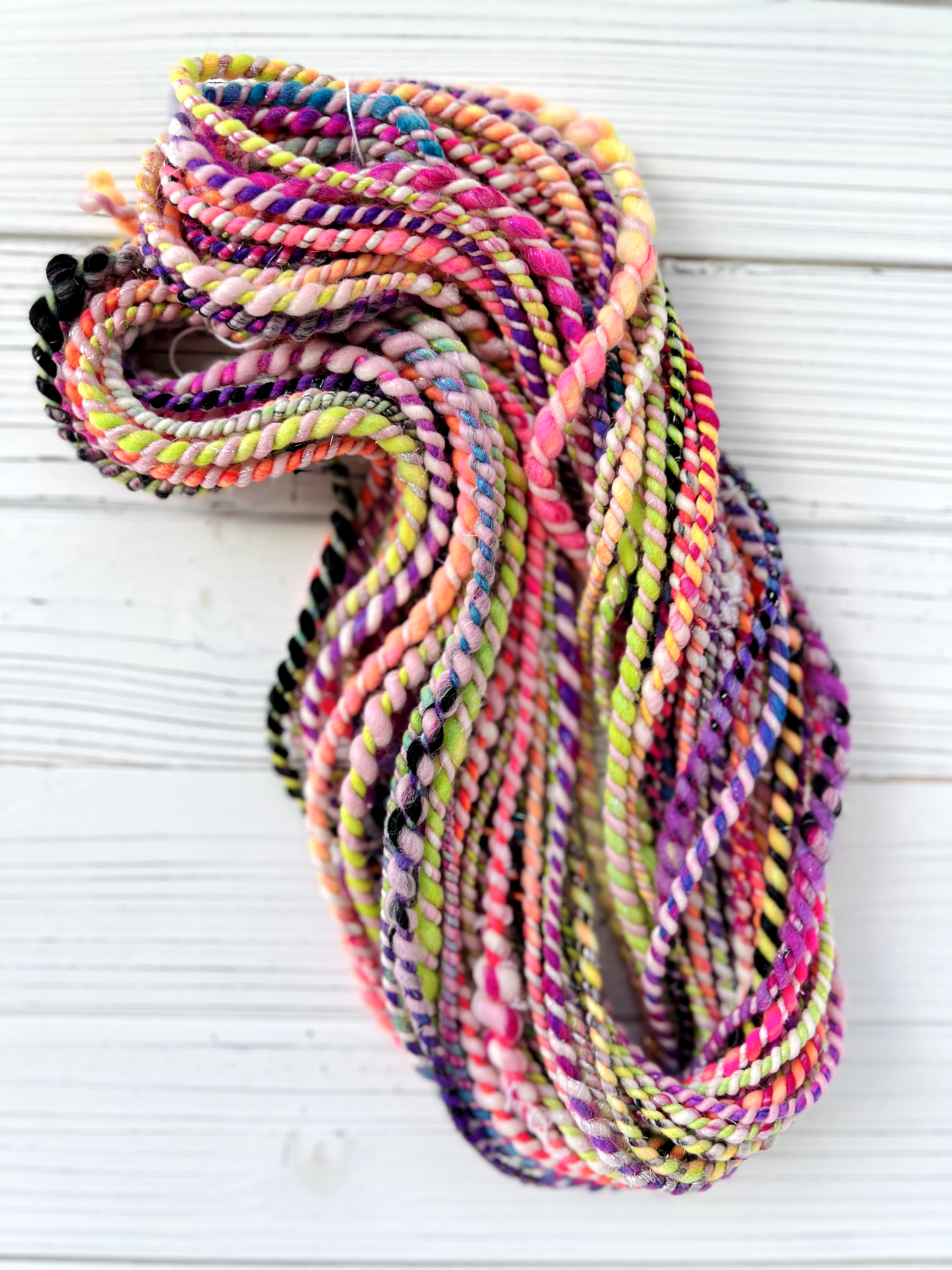 "Split Personality" #1 Bulky Two Ply Art Yarn