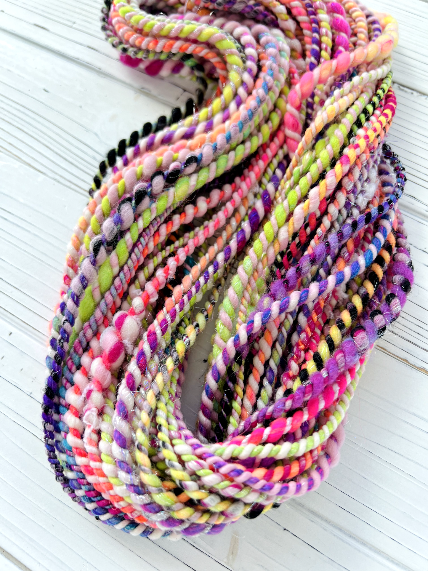 "Split Personality" #1 Bulky Two Ply Art Yarn