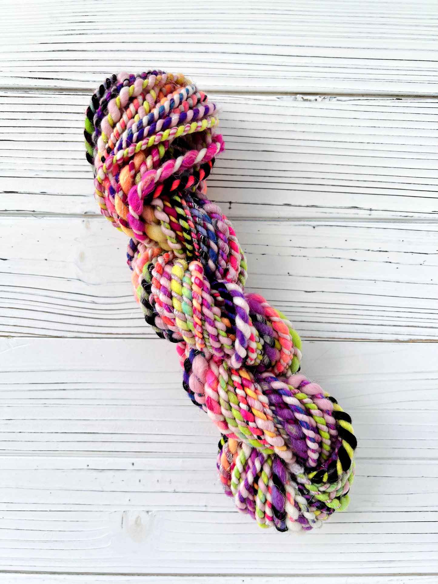 "Split Personality" #1 Bulky Two Ply Art Yarn
