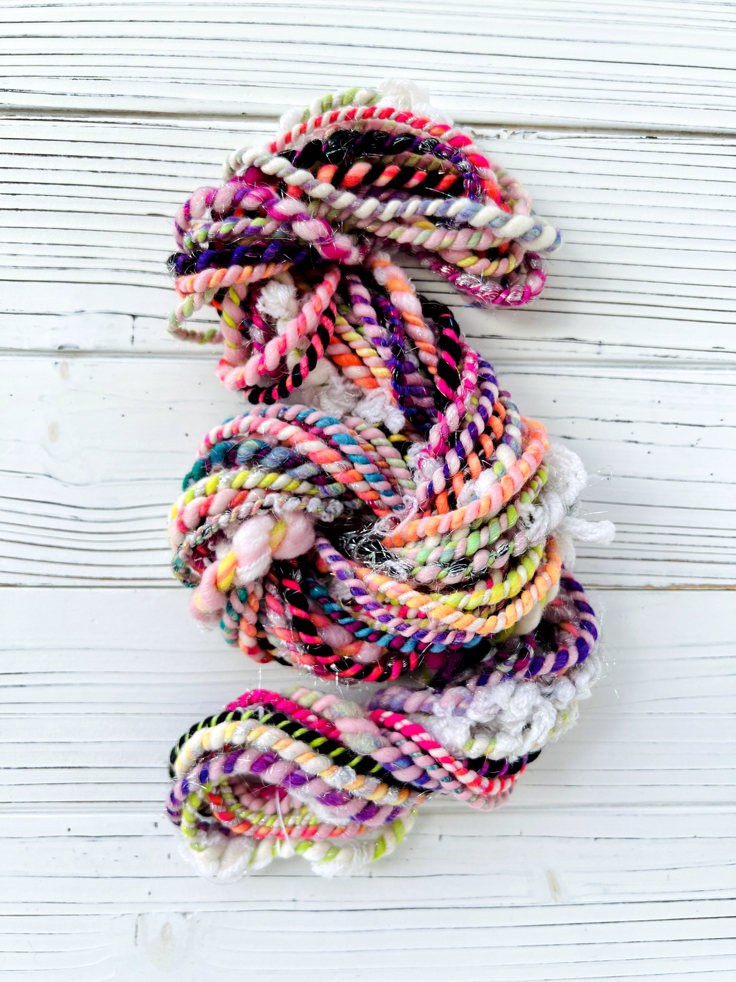 "Split Personality" #3 Bulky Two Ply Art Yarn Mini