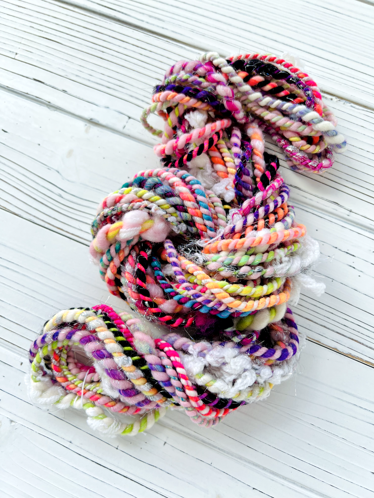 "Split Personality" #3 Bulky Two Ply Art Yarn Mini