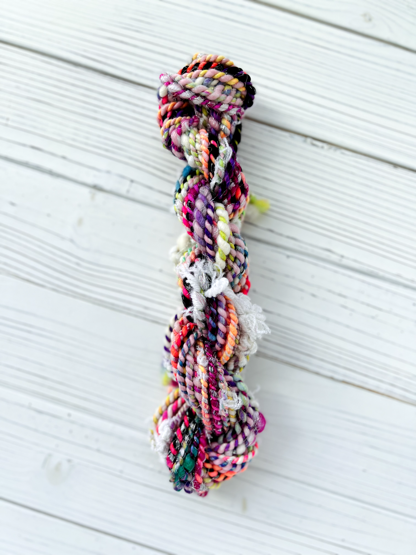 "Split Personality" #3 Bulky Two Ply Art Yarn Mini