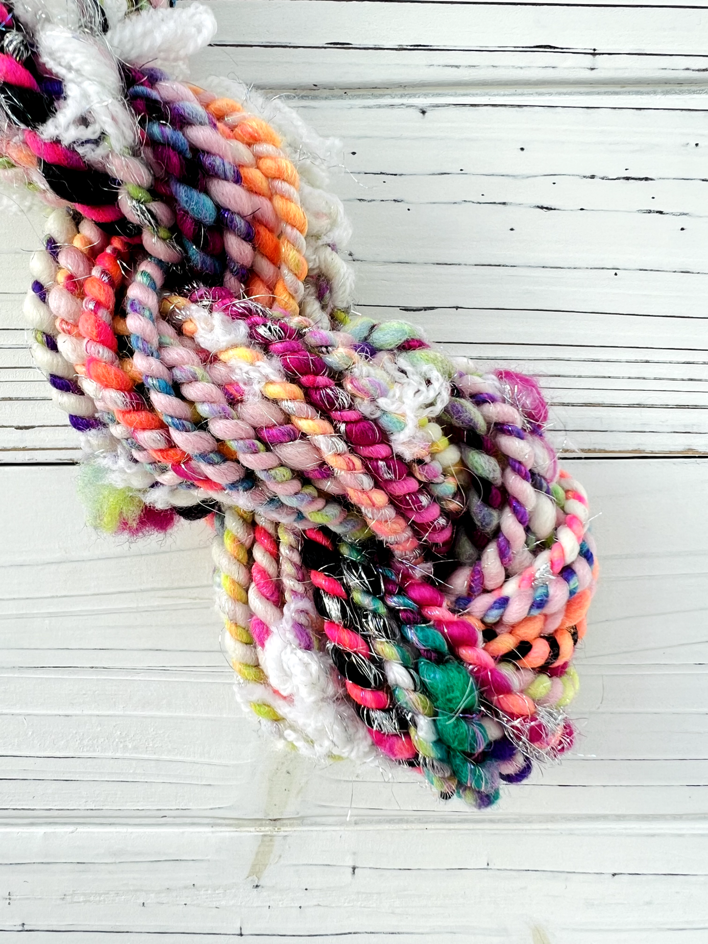 "Split Personality" #3 Bulky Two Ply Art Yarn Mini