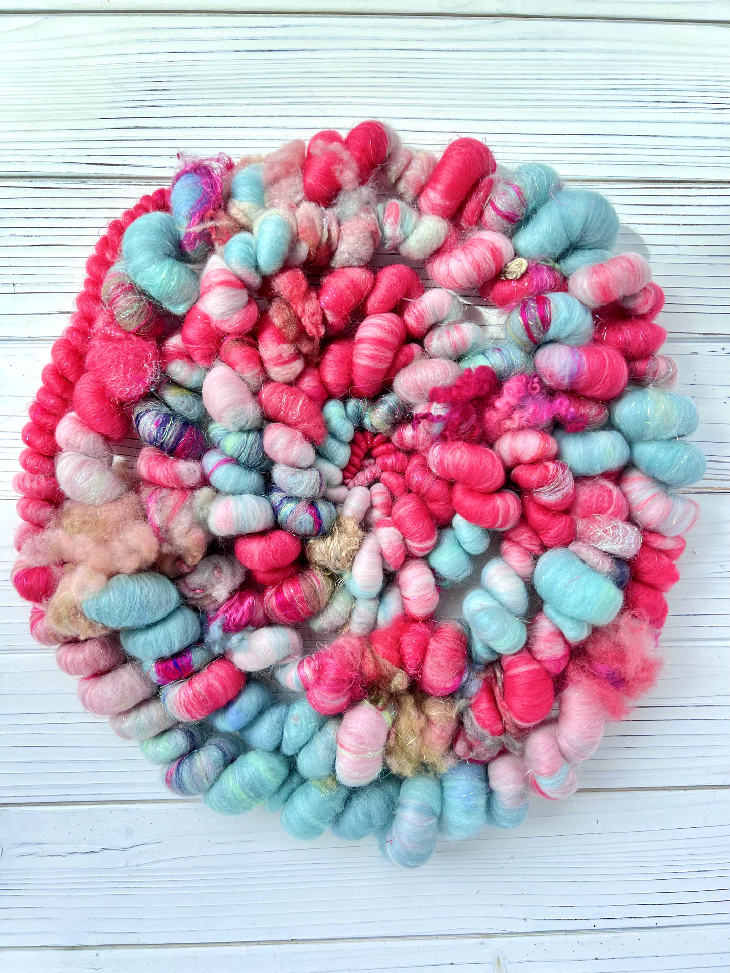 "Hidden Corridor" Coiled Art Yarn