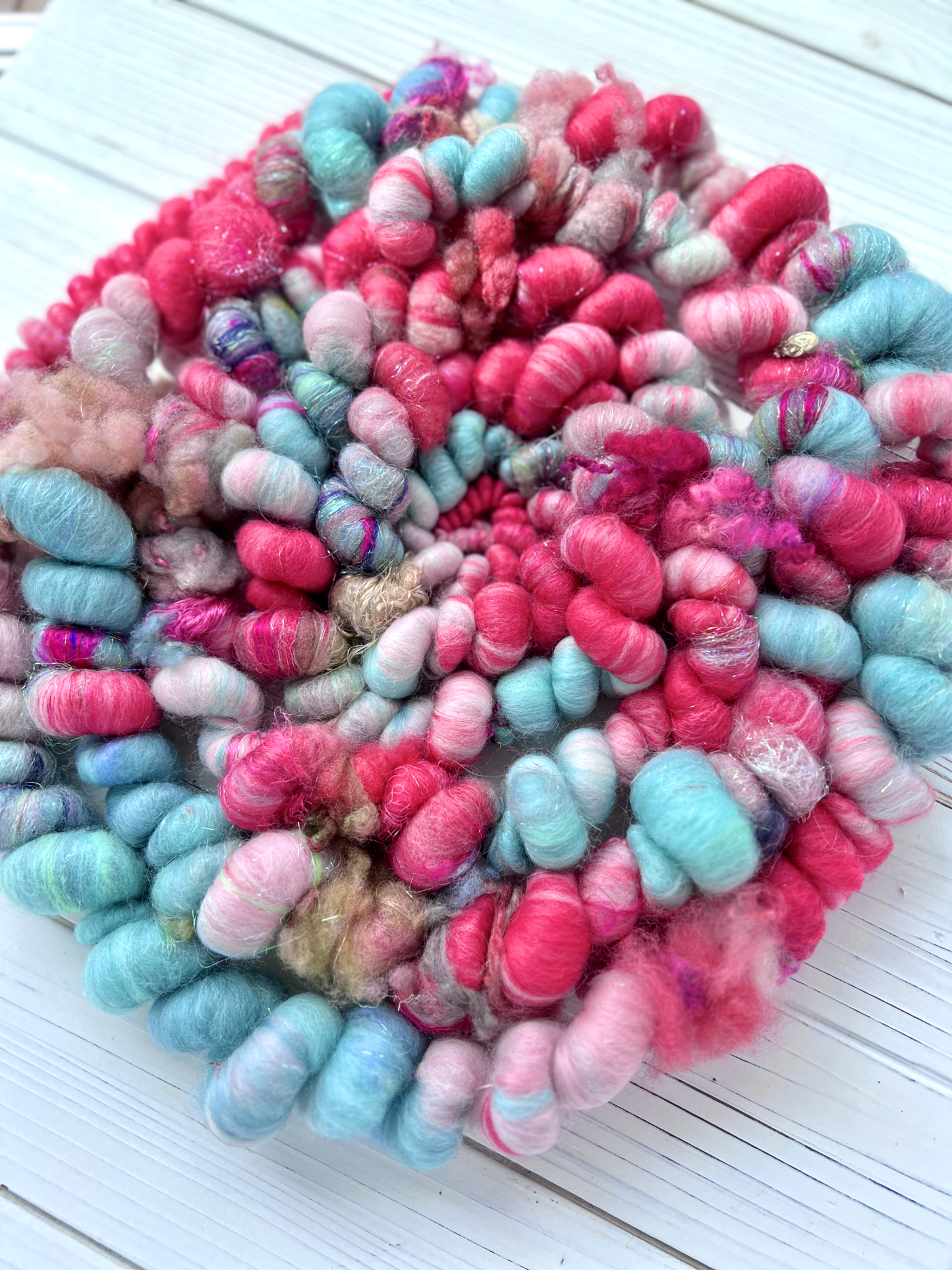 "Hidden Corridor" Coiled Art Yarn