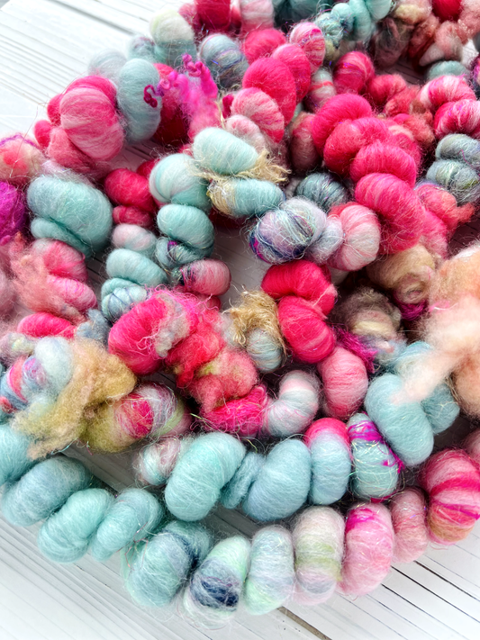 "Hidden Corridor" Coiled Art Yarn