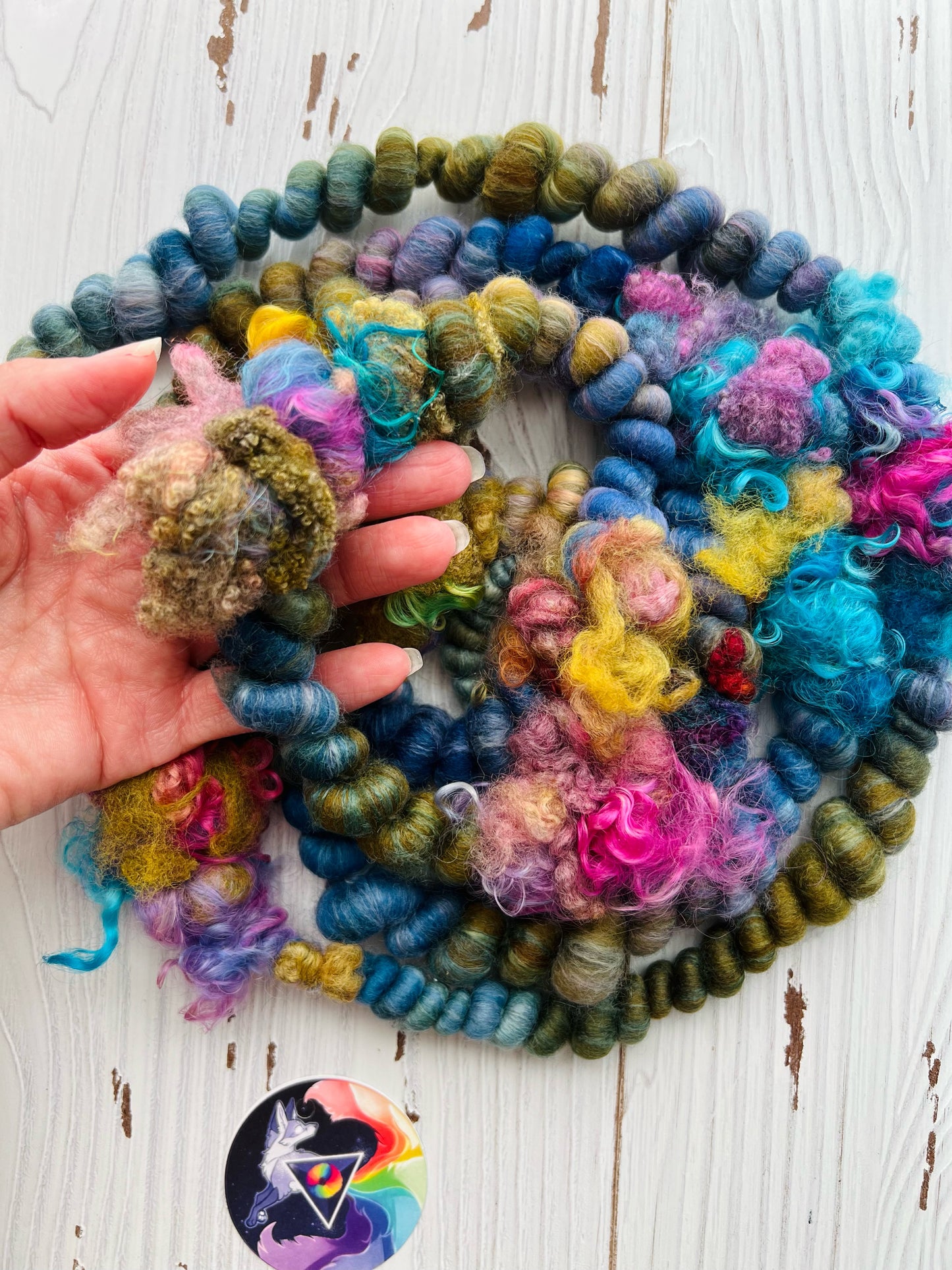 "Glass Boat" Corespun Coil Mini Yarn (A)