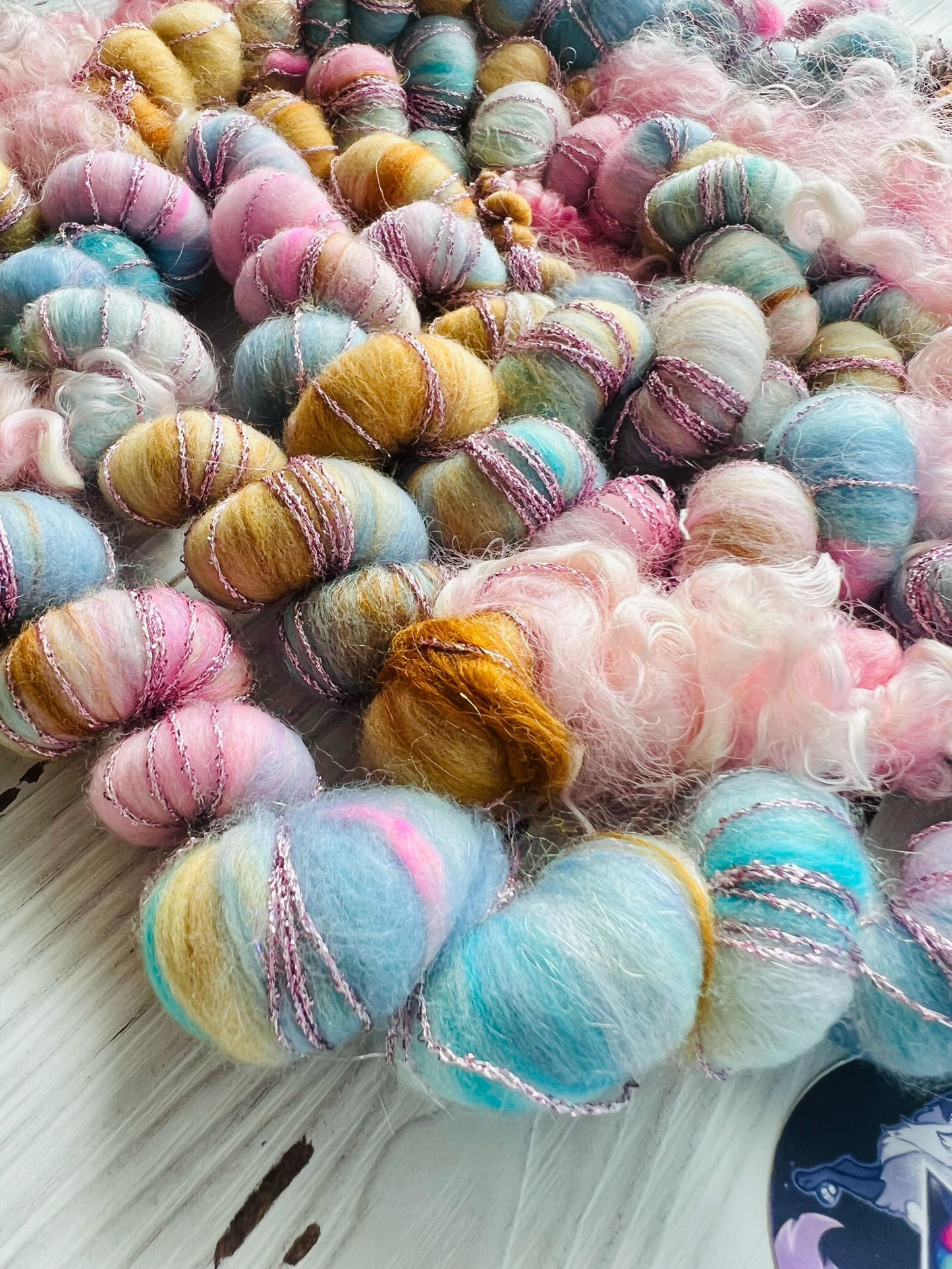 "La Pâtisserie" Jumbo Corespun Coil Art Yarn