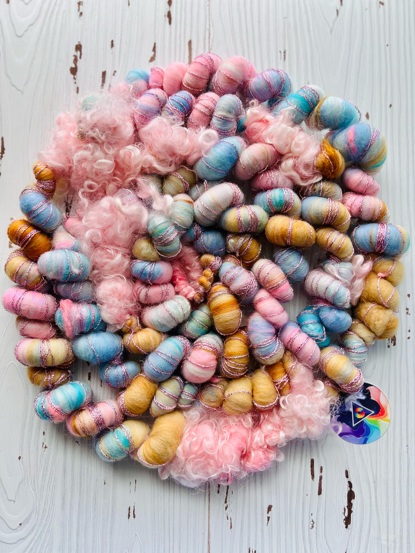 "La Pâtisserie" Jumbo Corespun Coil Art Yarn