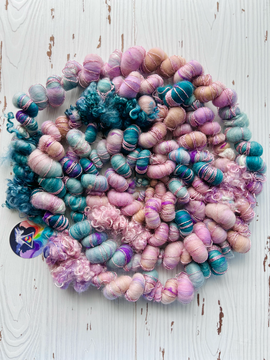 "Sirena" Corespun Coil Art Yarn