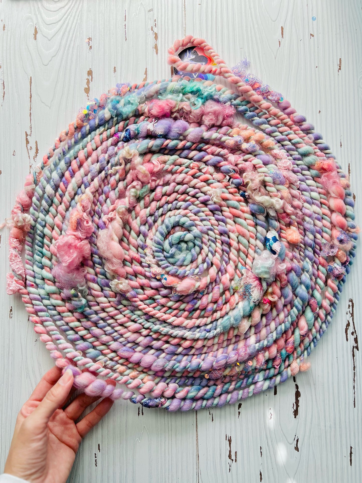 "French Lace" Two Ply Art Yarn