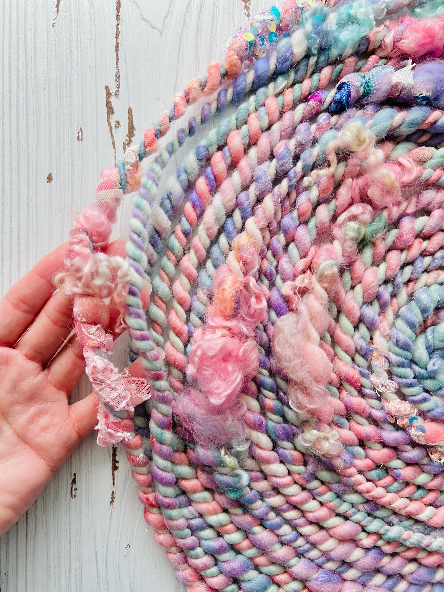 "French Lace" Two Ply Art Yarn