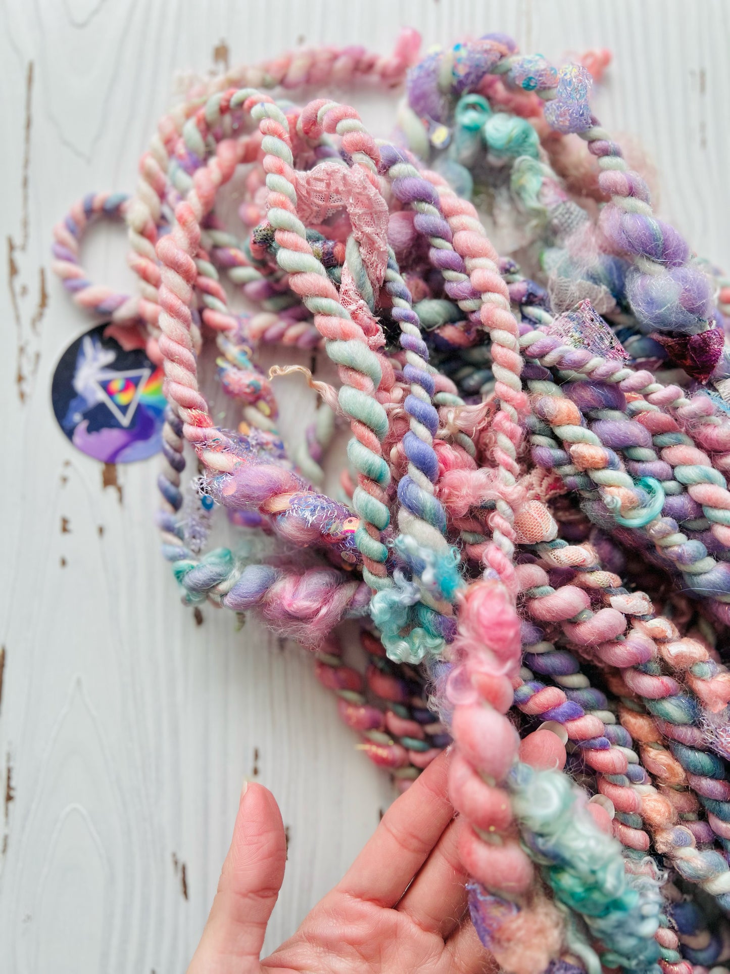 "French Lace" Two Ply Art Yarn