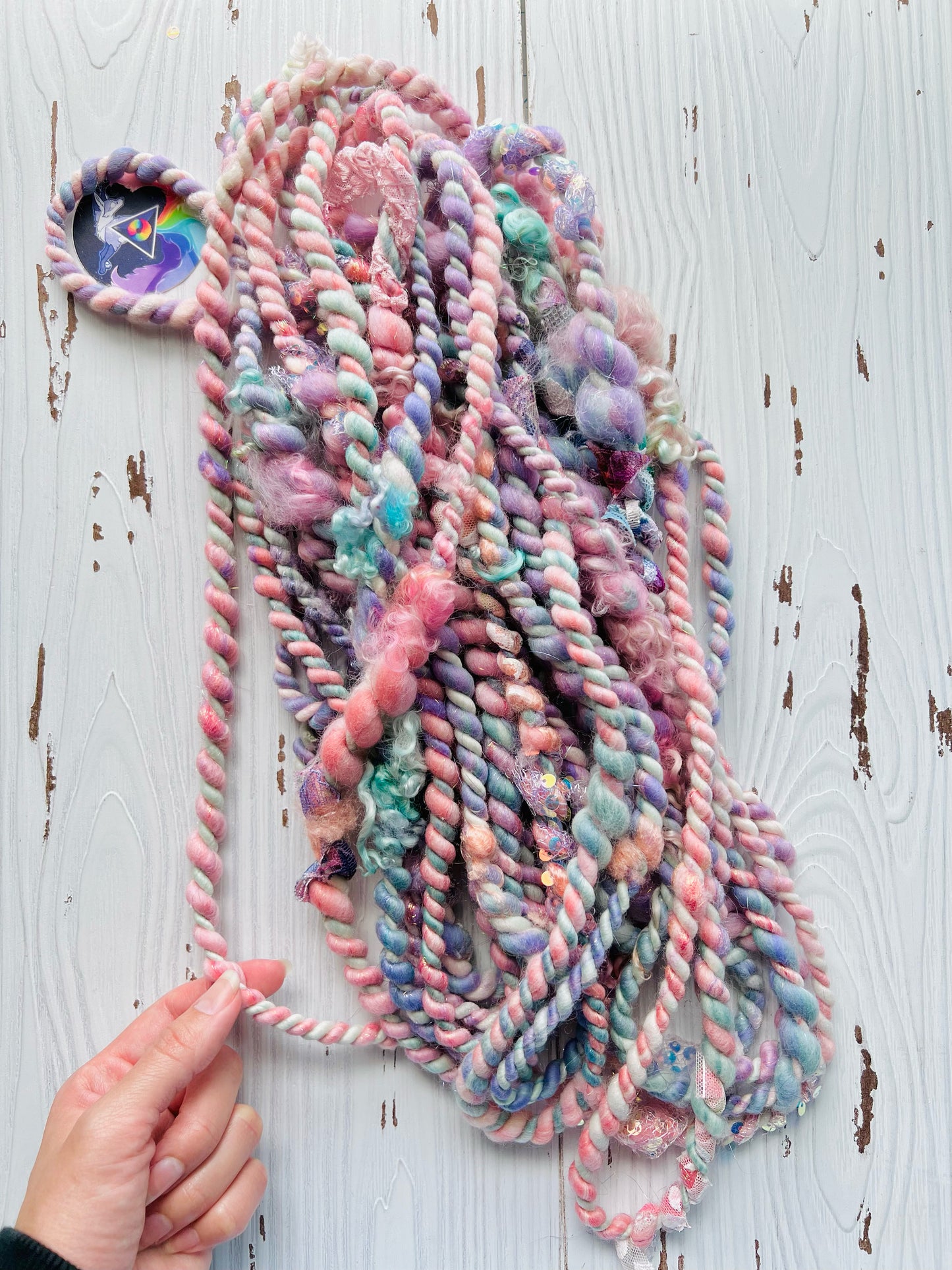 "French Lace" Two Ply Art Yarn