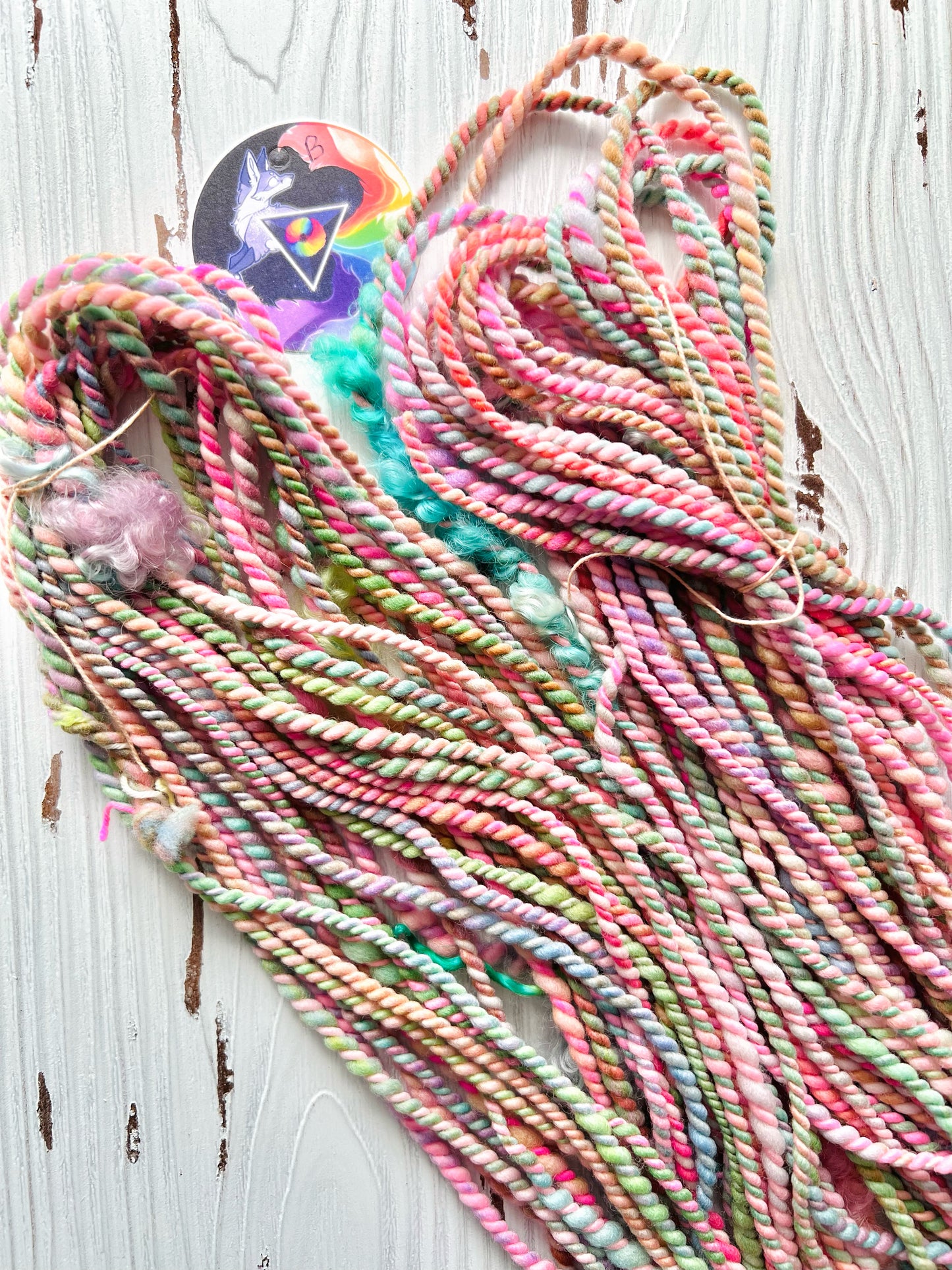 "Roller Skates" (B) Two Ply Yarn