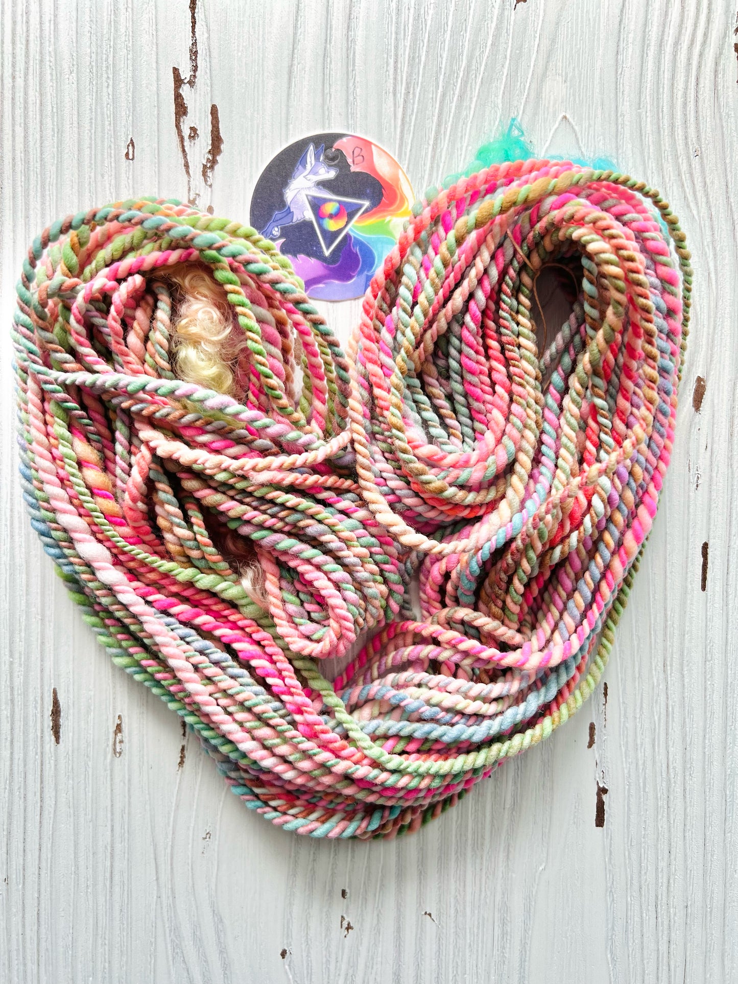 "Roller Skates" (B) Two Ply Yarn