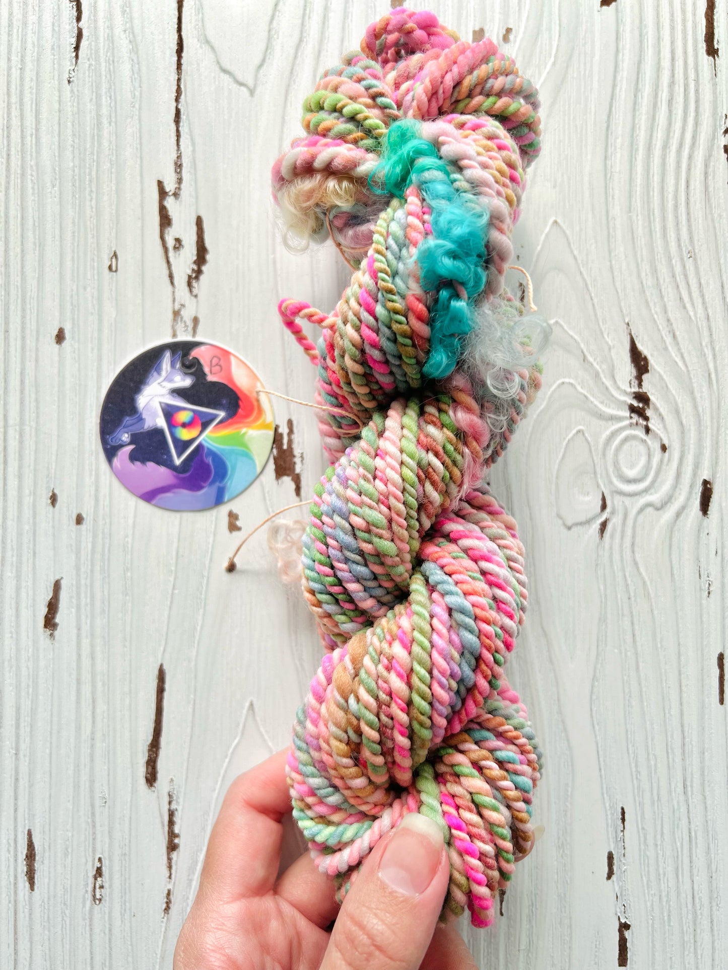 "Roller Skates" (B) Two Ply Yarn