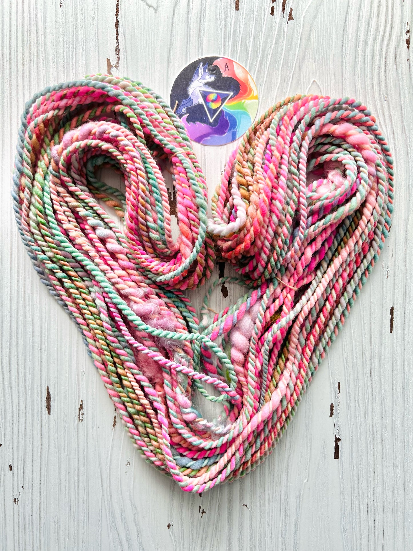 "Roller Skates" (A) Two Ply Yarn