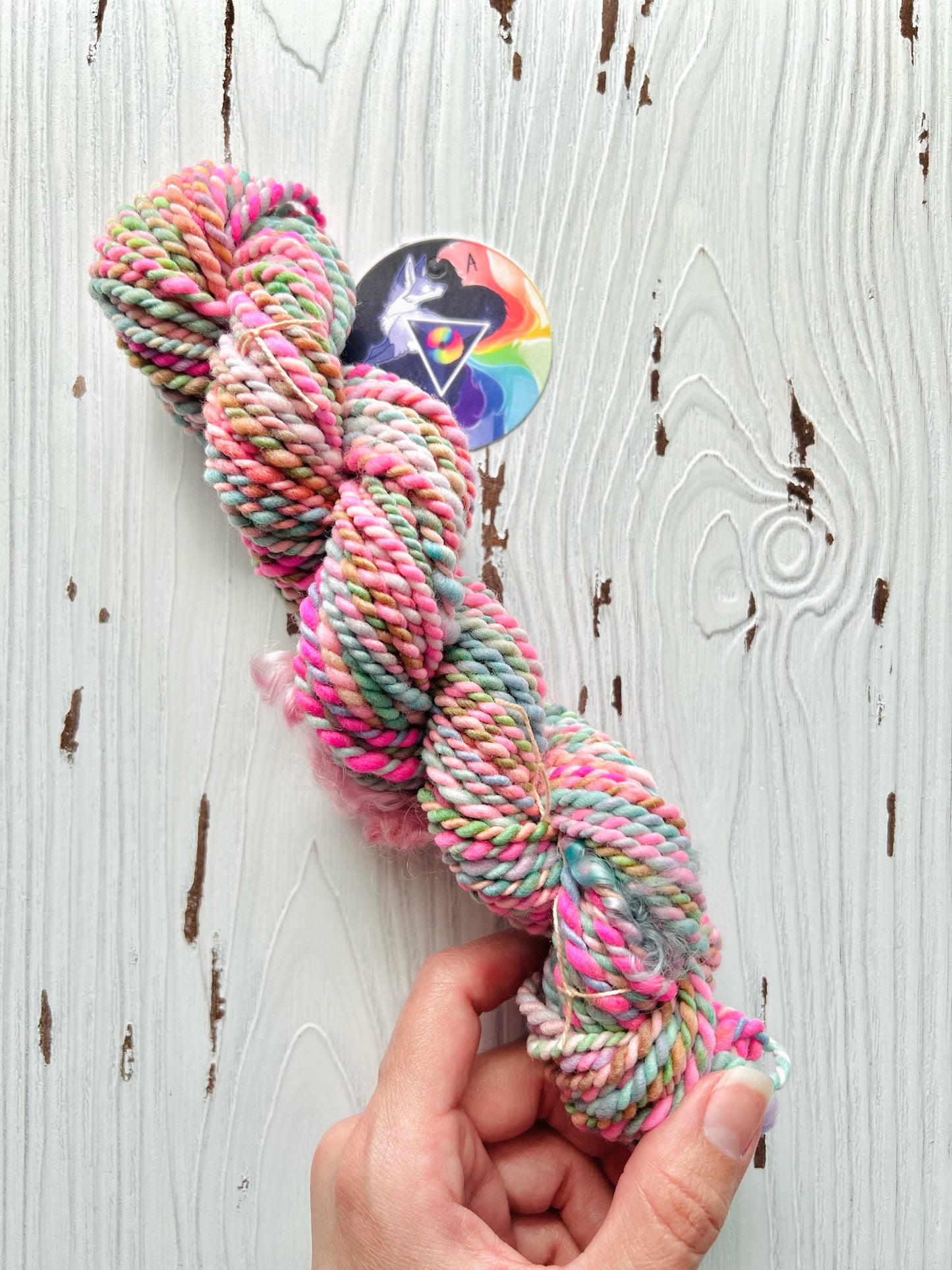 "Roller Skates" (A) Two Ply Yarn