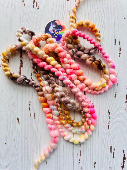 "Bee Humming" Mini Spiral Ply Yarn