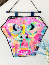 Load image into Gallery viewer, &quot;Luna Mystique&quot; Mini Art Quilt Wall Hanging
