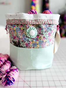 "Strawberry Tea" Project Bag