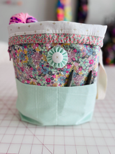 Load image into Gallery viewer, &quot;Strawberry Tea&quot; Project Bag
