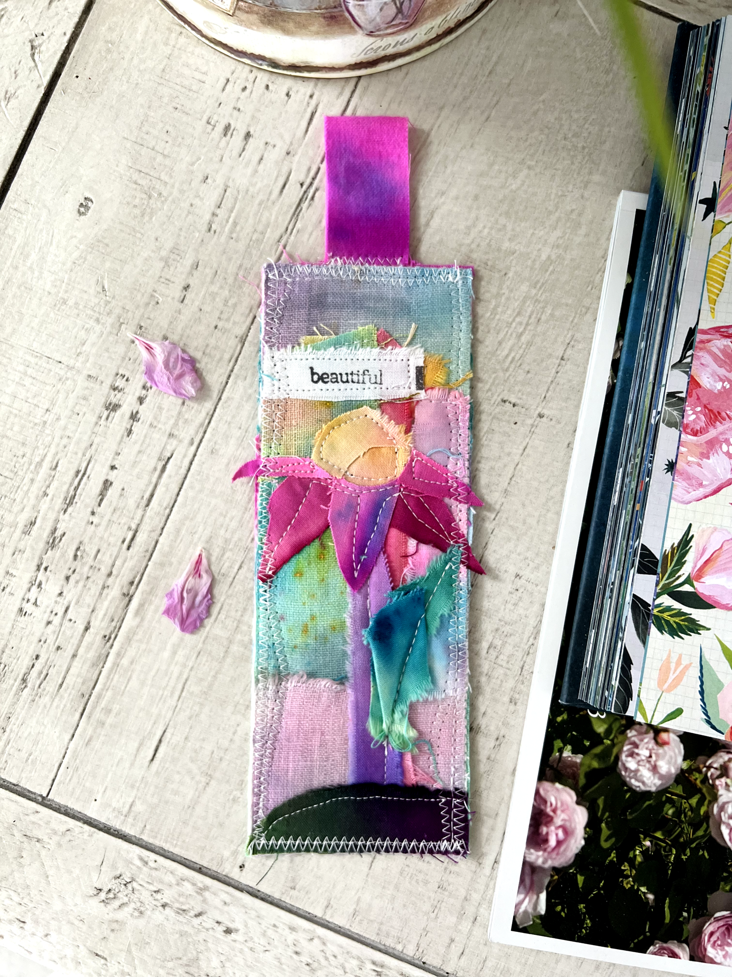 "Beautiful" Coneflower Bookmark