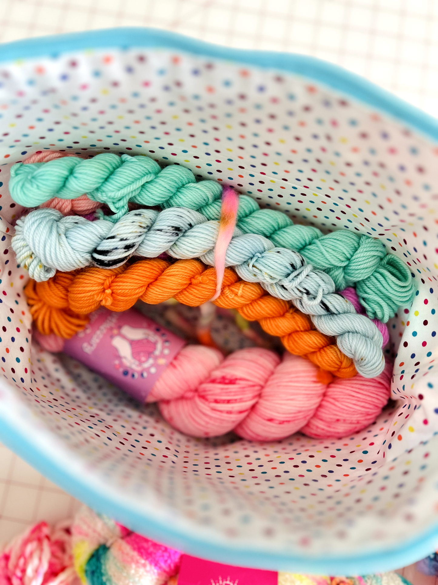 "Sweet Treat" Scrappy Patchwork Zipper Project Bag