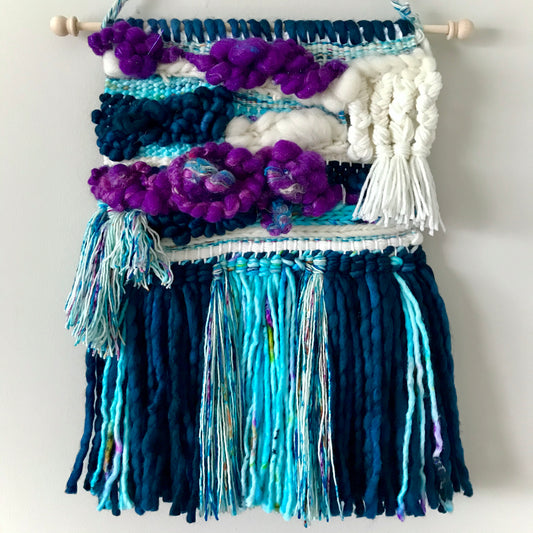 "Blueberry Waters" Wall Hanging
