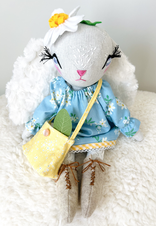 "Genevieve" the Bunny - Heirloom Doll